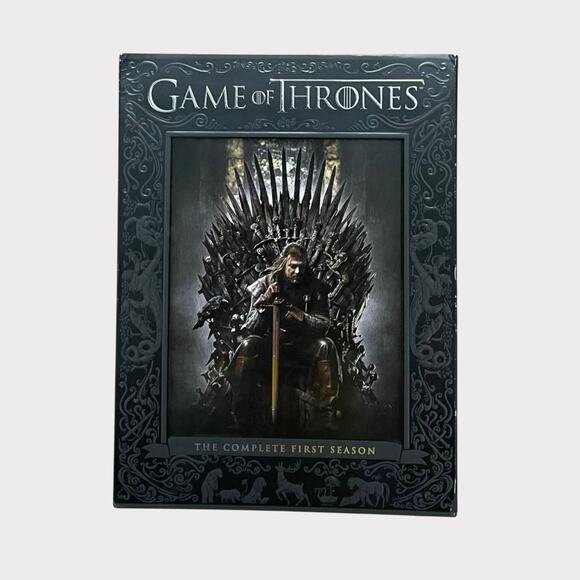 Game of Thrones The Complete First Season 5 Disc DVD Box Set - Picture 1 of 7